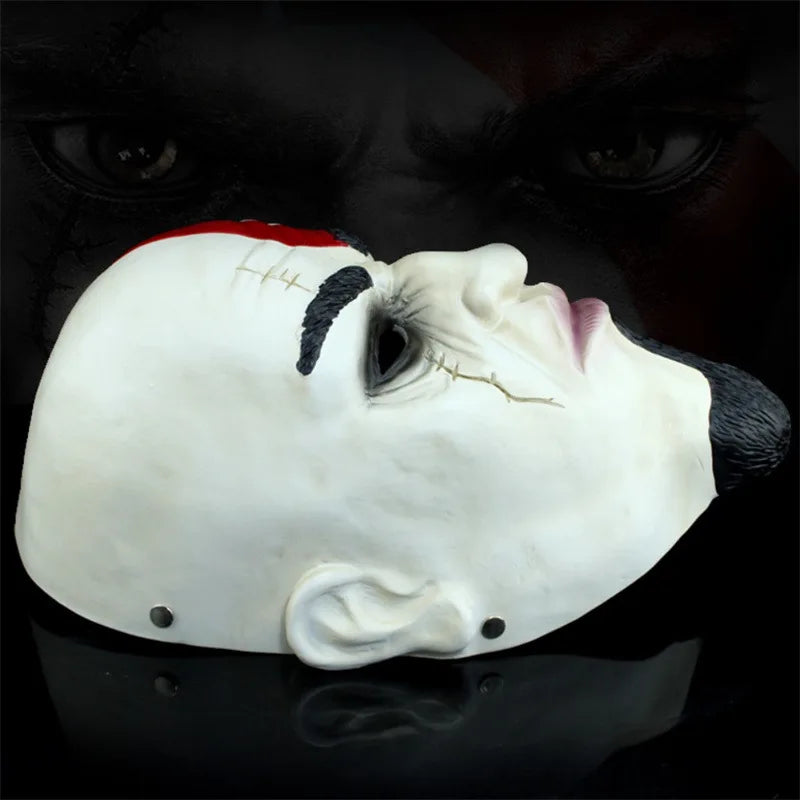 Masque d'Halloween en Résine, Masque Complet pour Cosplay et Fêtes