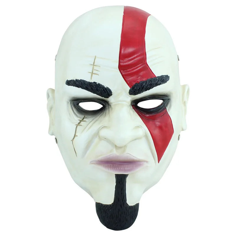 Masque d'Halloween en Résine, Masque Complet pour Cosplay et Fêtes
