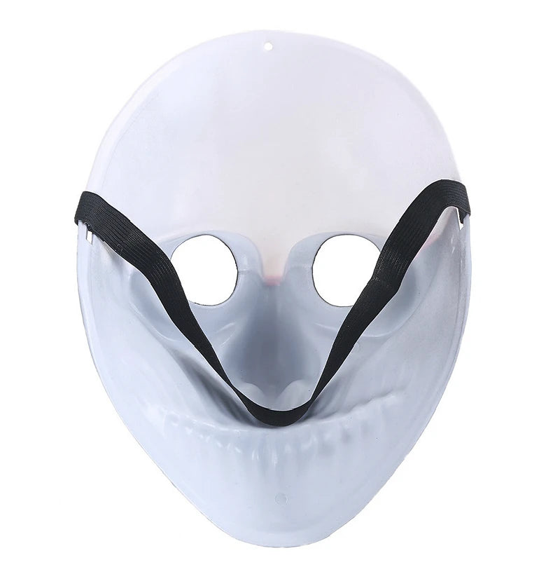 Masque de Clown Halloween en PVC pour Cosplay – Masque Complet Inspiré de Payday 2