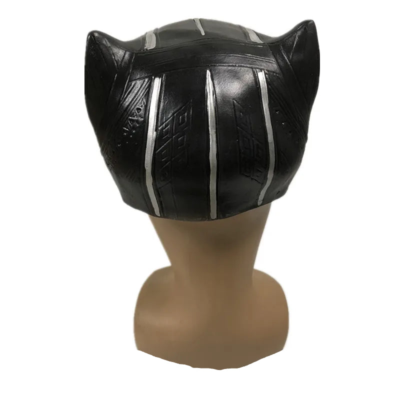 Masque de Cosplay Black Panther en Gel de Silice pour Halloween 2025