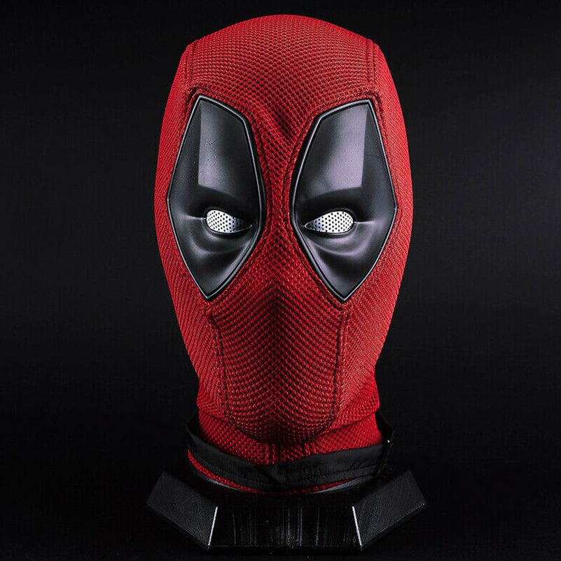 Masque de Cosplay Deadpool Complet en Latex Respirant pour Adultes – Accessoire de Costume Halloween 2025