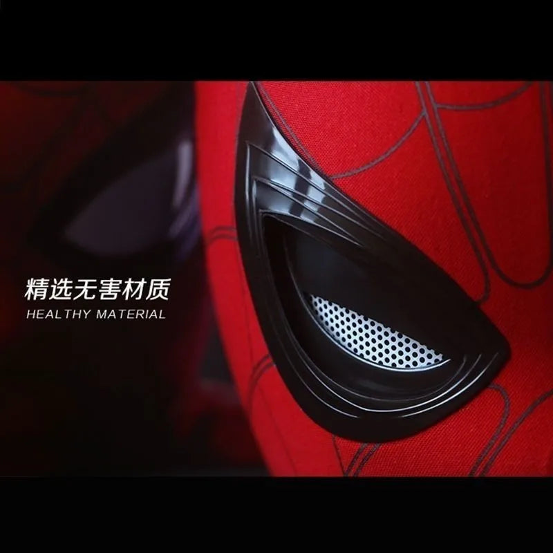 Masque de Cosplay Spider-Man avec Yeux LED Animés – Casque Halloween pour Enfants