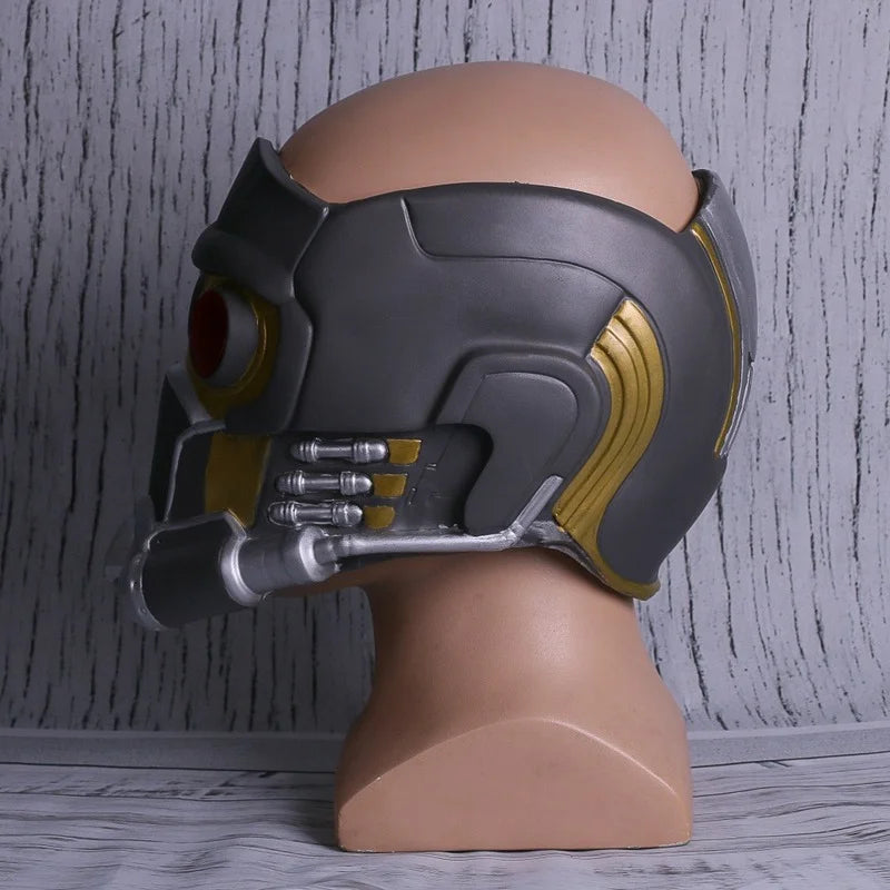 Masque de Cosplay Star Lord en Latex avec Éclairage LED – Costume Halloween 2025