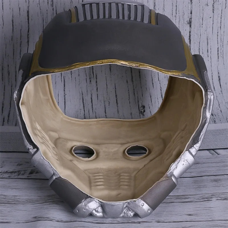 Star Lord Cosplay Mask in Latex with LED Lighting – Halloween Costume 2025
