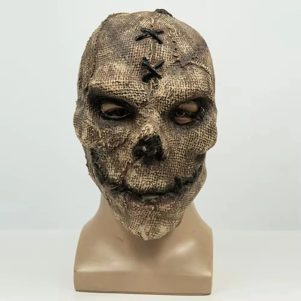 Masque de Crâne en Latex pour Halloween – Costume Squelette Réaliste pour Adultes