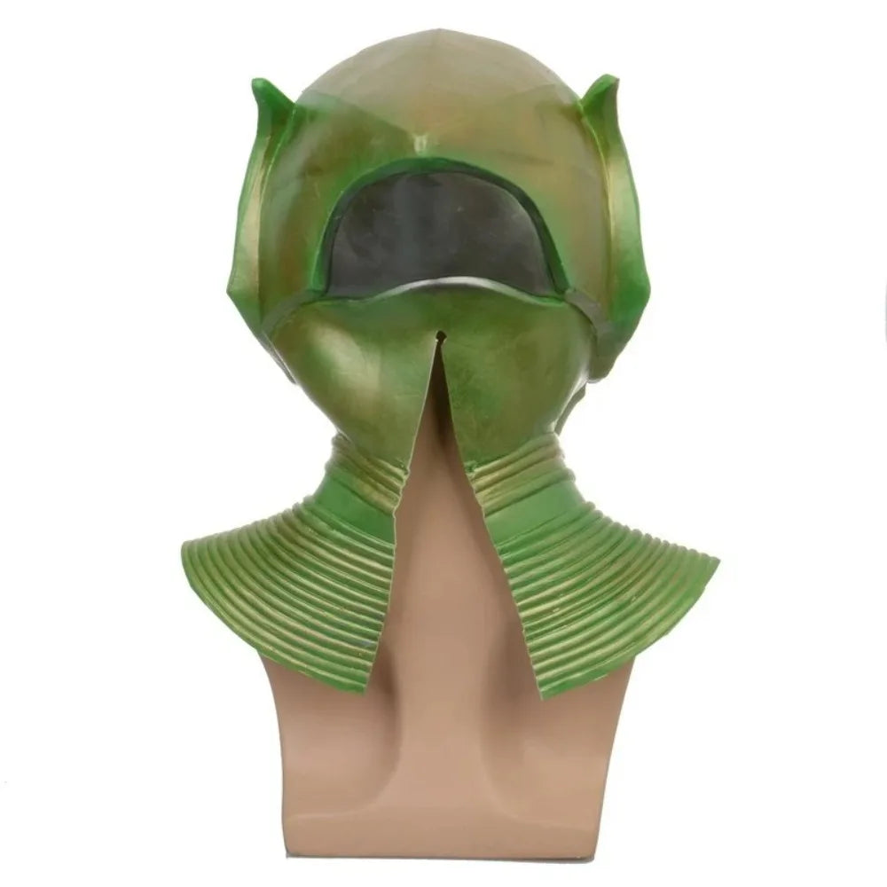 Masque de Démon Halloween en Latex pour Adulte – Costume Complet avec Détails Sculptés