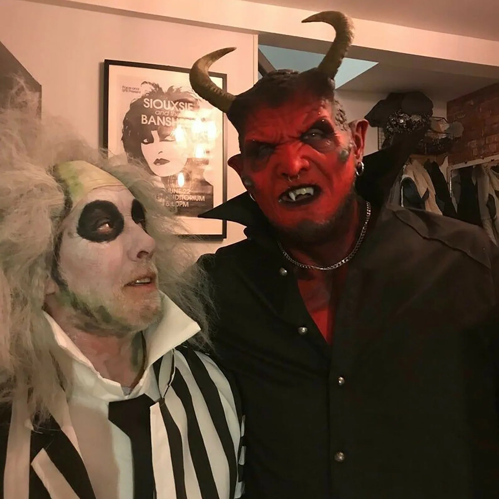 Masque de Diable en Silicone Complet pour Cosplay Halloween 2025 – Réaliste et Confortable