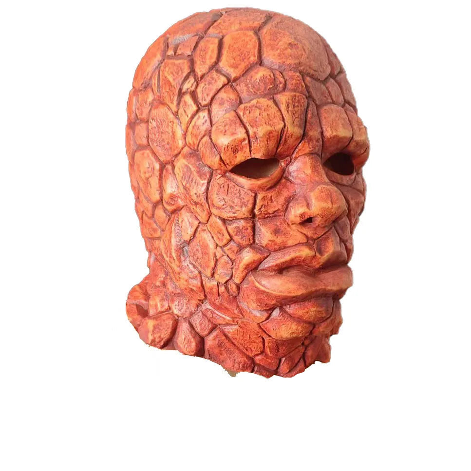 Masque de Super-Héros en Latex avec Gants – Costume Complet pour Cosplay et Halloween