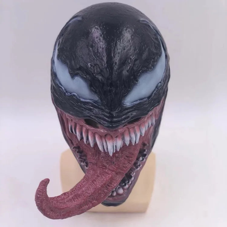 Masque en Latex pour Cosplay et Halloween – Casque Complet Unisexe avec Détails Horrifiques