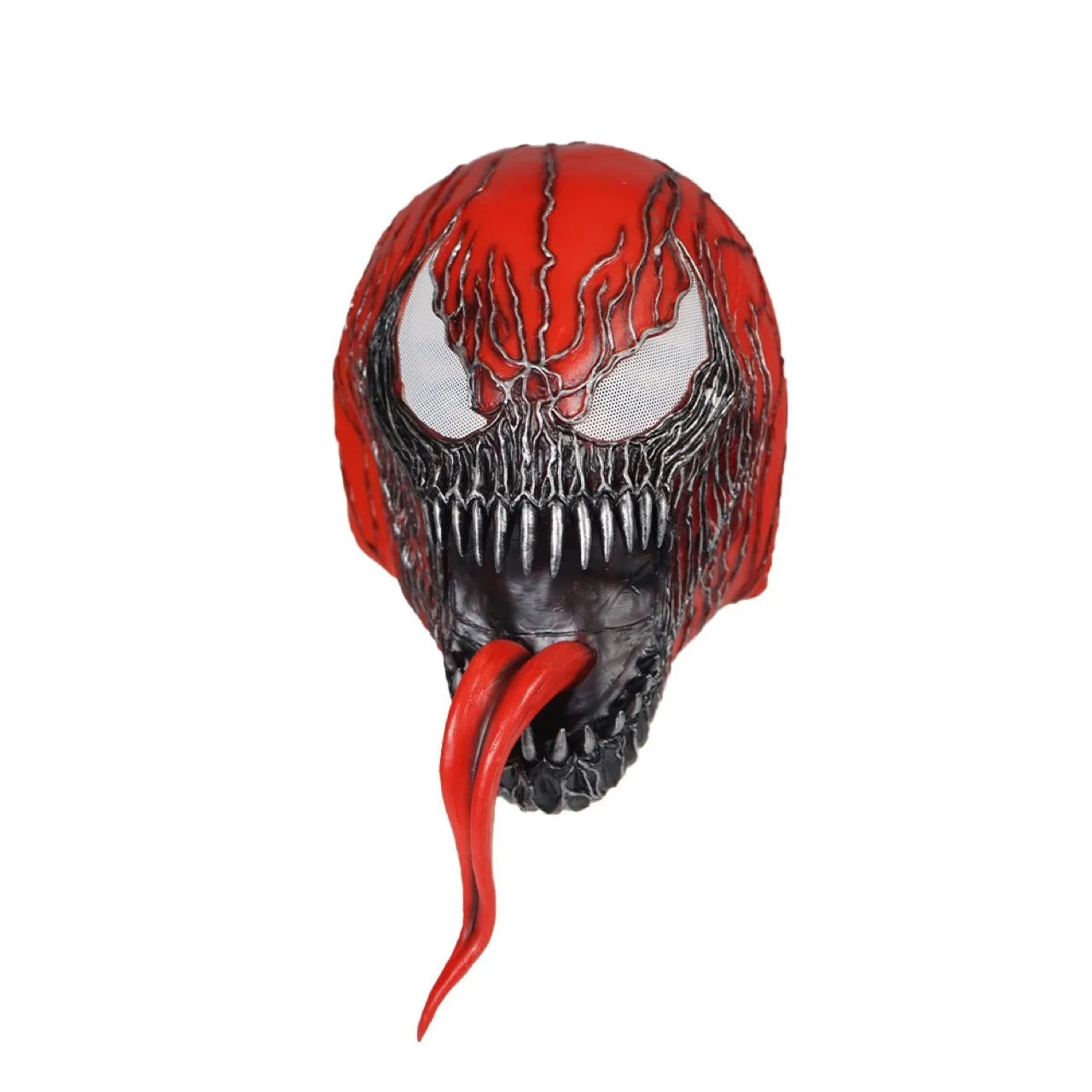 Masque en Latex pour Cosplay et Halloween – Casque Complet Unisexe avec Détails Horrifiques