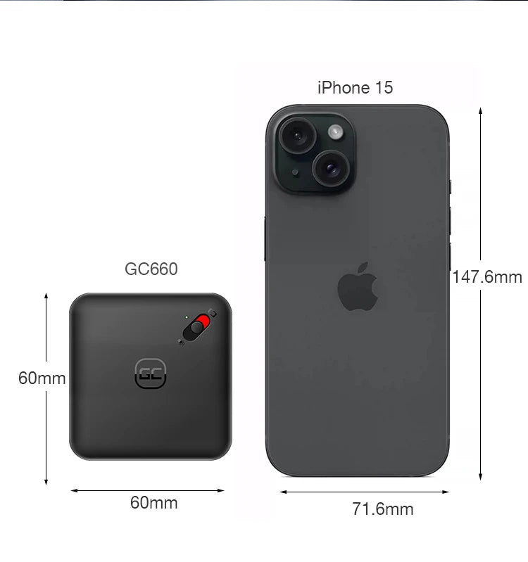 Mini enregistreur vocal à clip pour téléphone - Dictaphone magnétique compact