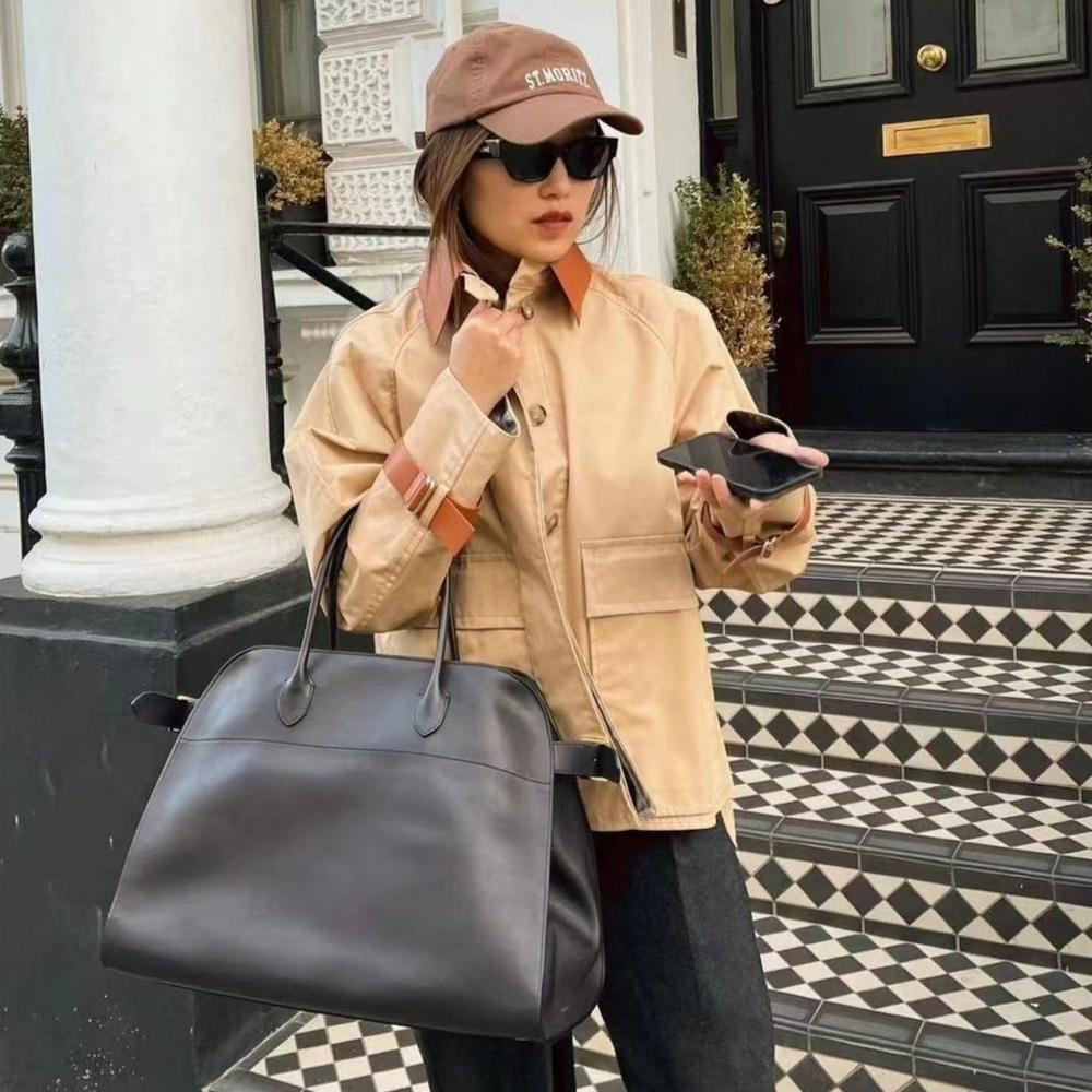 Sac à Main Femme en Cuir Végan avec Bandoulières Confortables – Style Élégant et Pratique, Dimensions 38x28x23 cm