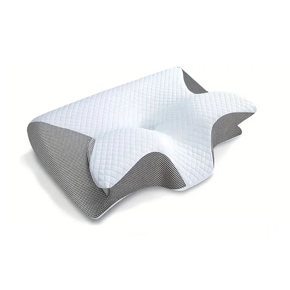 Oreiller Cervical Ergonomique en Mousse à Mémoire pour Soutien Orthopédique Optimal - Confort et Relaxation