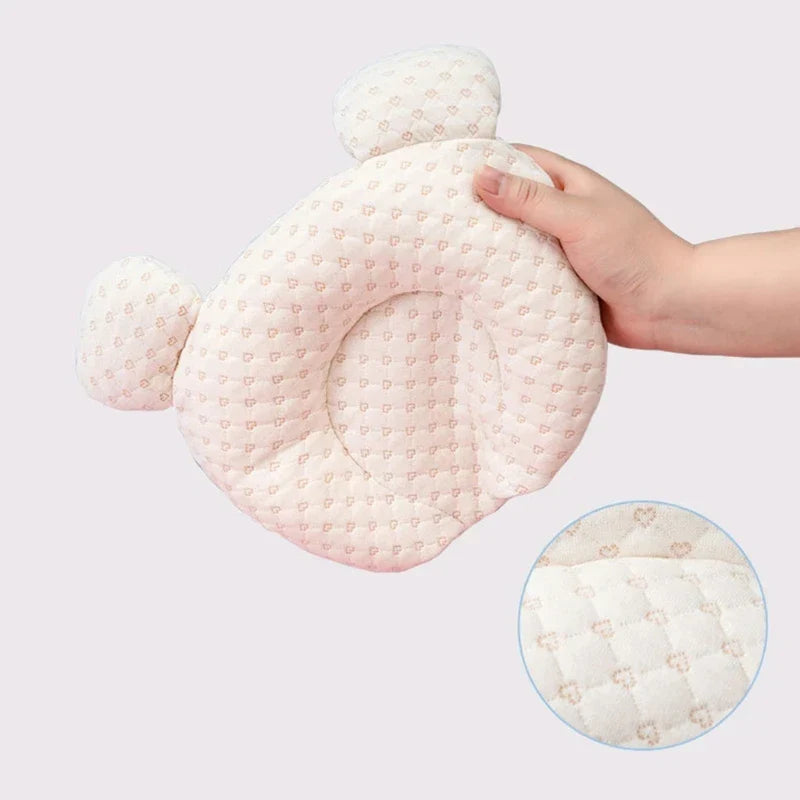 Oreiller en Latex Naturel pour Bébé – Prévention de la Plagiocéphalie, Soutien Optimal et Hypoallergénique, Lavable en Machine