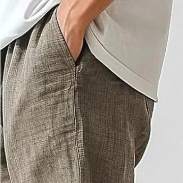 Pantalon Décontracté Slim pour Hommes – Idéal pour Activités Extérieures Printemps-Été