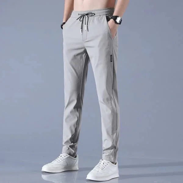 Pantalon Extensible pour Hommes en Tissu Doux – Comfort and Flexibility for Casual Activities