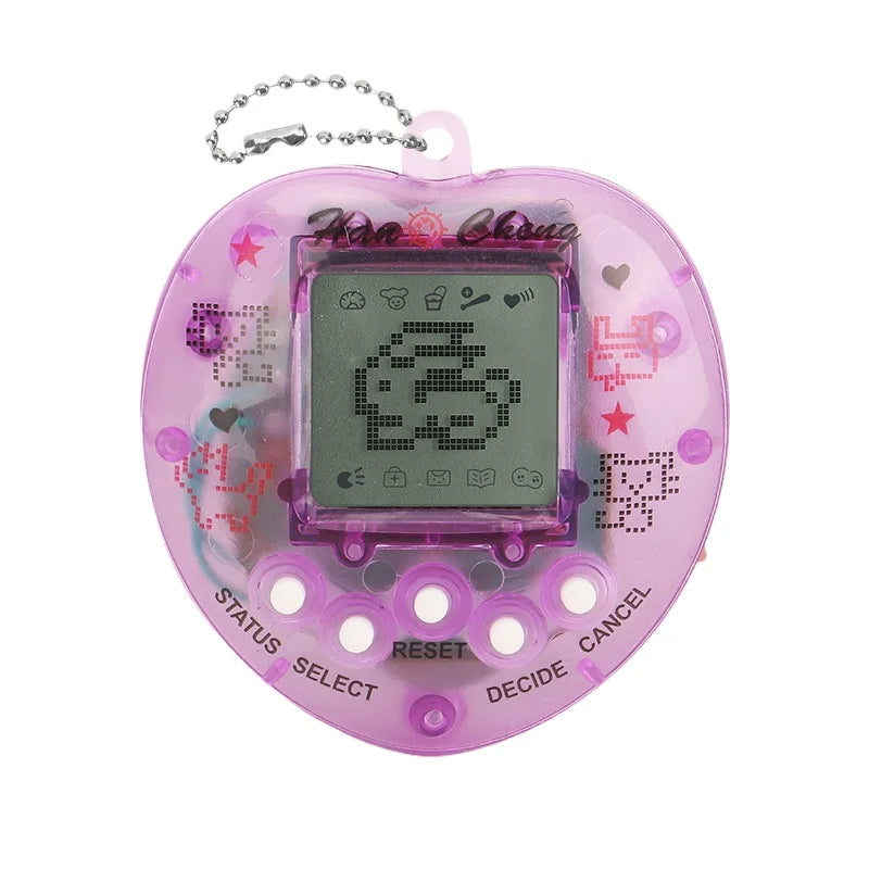 Porte-Clés Kawaii Console de Jeu Arc-en-Ciel en Alliage de Zinc – Accessoire Harajuku Unique et Tendance
