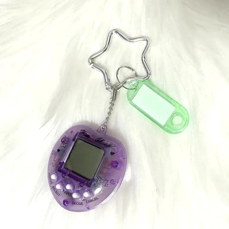 Porte-Clés Kawaii Console de Jeu Arc-en-Ciel en Alliage de Zinc – Accessoire Harajuku Unique et Tendance