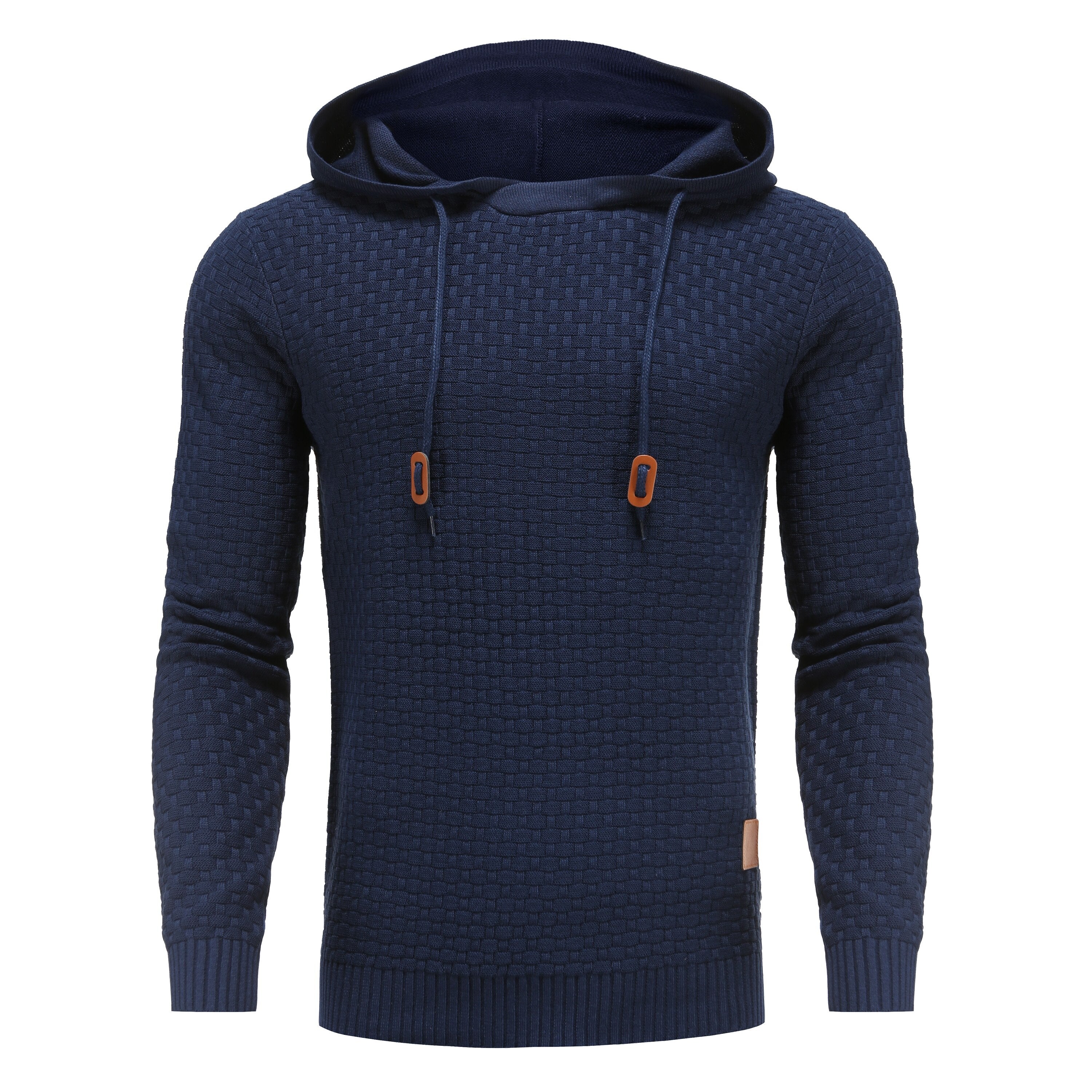 Pull à Capuche Texturé pour Hommes – Confort et Style Décontracté