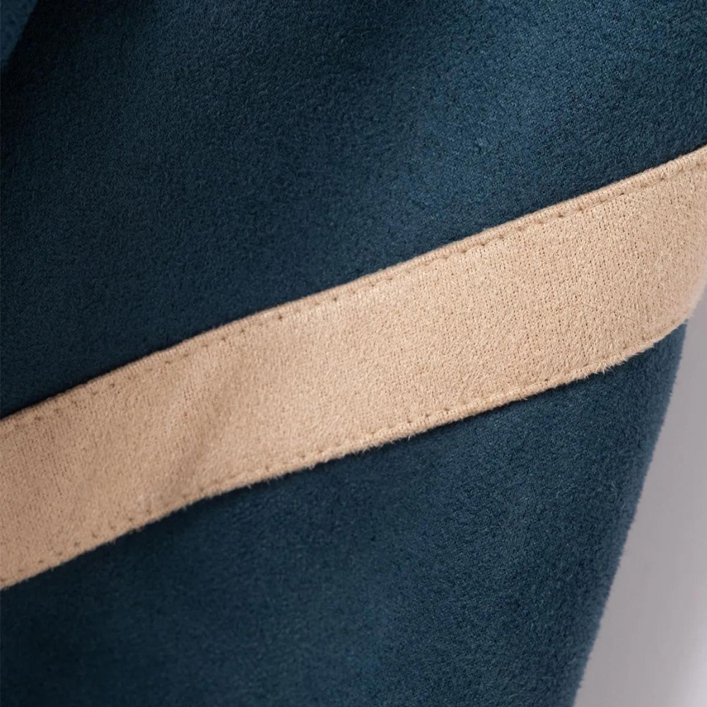 Pull pour homme en laine mélangée avec col zippé et manches raglan - Style moderne