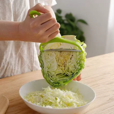 Râpe Coupe-Légumes en Acier Inoxydable – Trancheuse Ergonomique pour Salades
