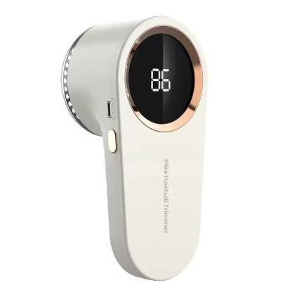 Electric Rechargeable USB Lint Remover with LED Display – Lint Eliminator for All Types of Fabrics