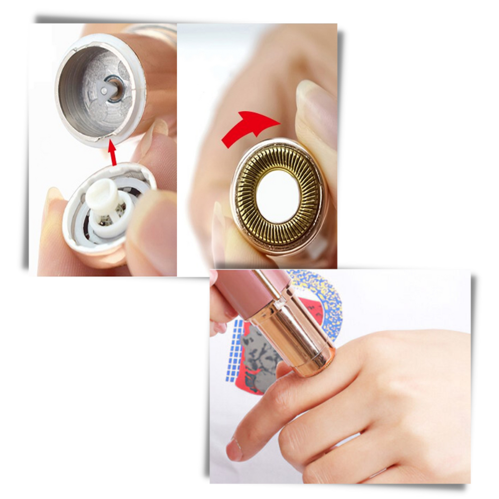 Rasoir Électrique Portable pour le Visage – Outil de Rasage Sûr et Pratique pour Hommes et Femmes