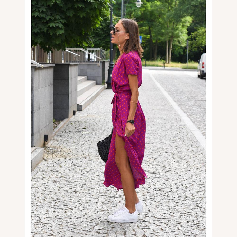 Robe Longue Femme Élégante en Tissu Doux et Respirant – Confort Optimal pour Toutes Occasions