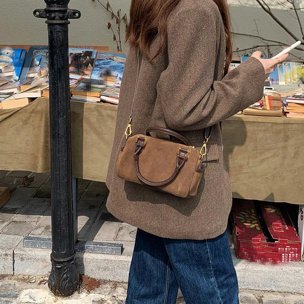 Mini Sac à Bandoulière en Cuir pour Femme – Sac Élégant et Pratique, Design Compact et Léger