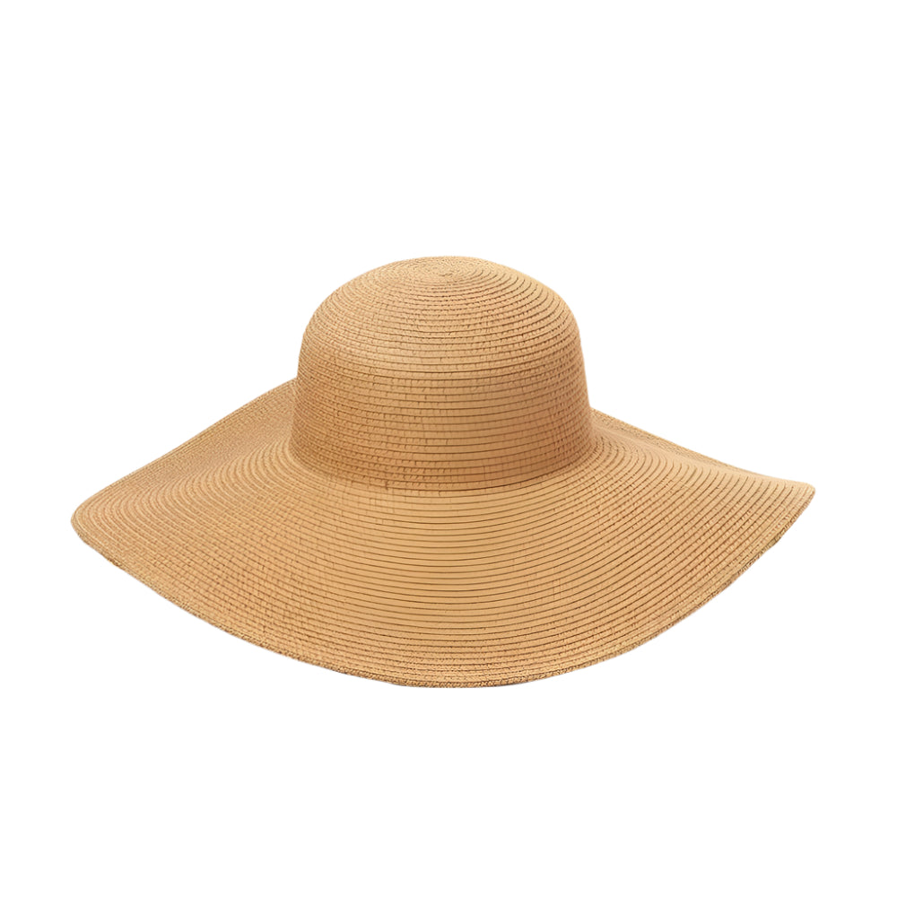 Women's Lightweight Summer Straw Hat with Adjustable Sun Protection 54-58 cm - Ideal for Beach and Summer Outings