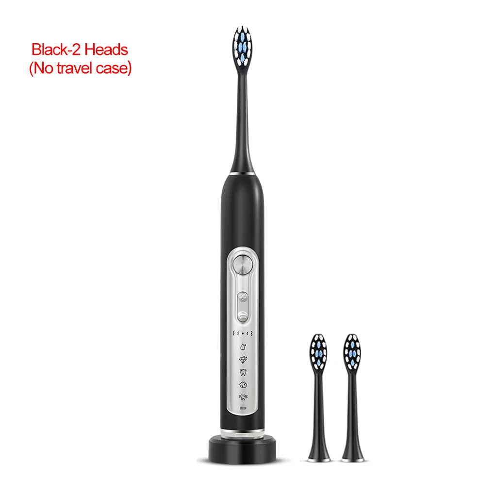 Brosse à dents électrique sonique SUBORT S7 avec minuteur intelligent et étanchéité IPX7 – 5 modes, têtes DuPont remplaçables