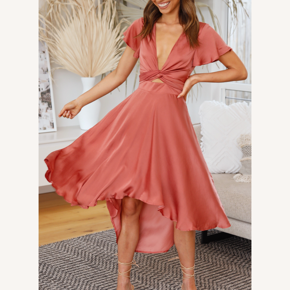 Robe d'Été Femme Chic en Tissu Aéré – Design Élégant et Confort Optimal pour Toutes Occasions