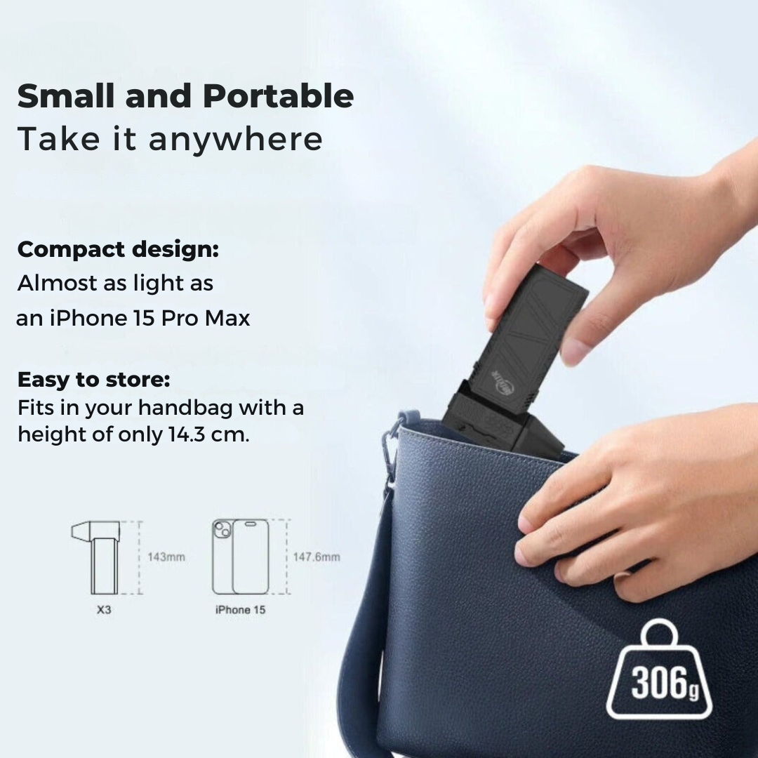 Souffleur d'Air Haute Vitesse 130 000 Tr/min – Nettoyage Compact et Portable pour Électronique et Industrie