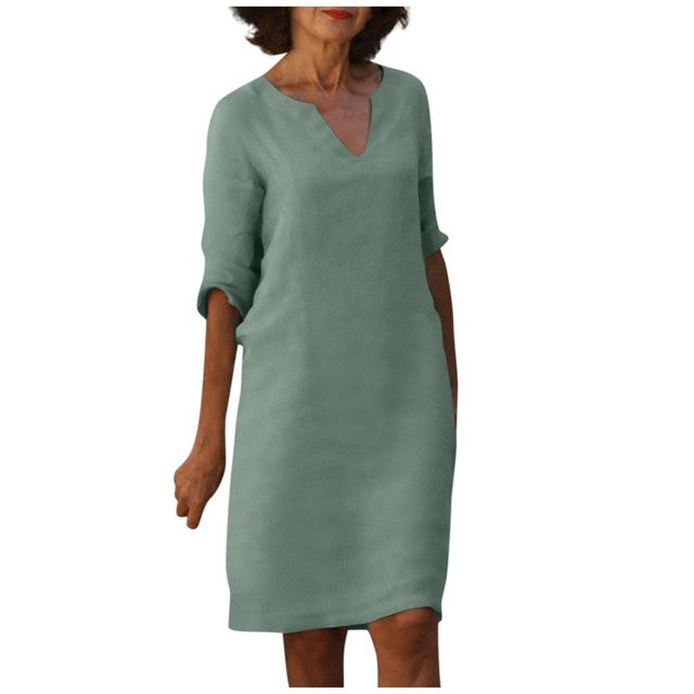 Variant image for Robe d'Été Longue Femme en Coton et Polyester – Chic et Confortable pour Toutes les Occasions-73