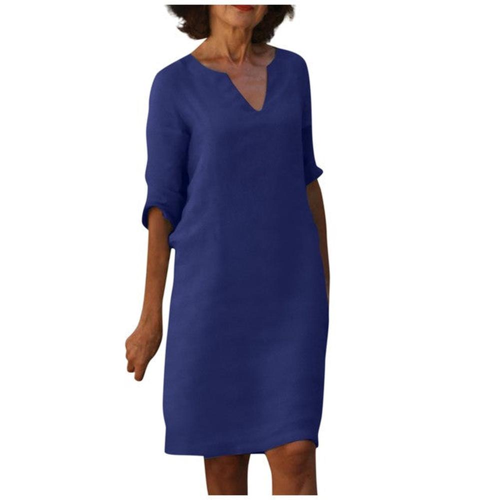 Variant image for Robe d'Été Longue Femme en Coton et Polyester – Chic et Confortable pour Toutes les Occasions-67