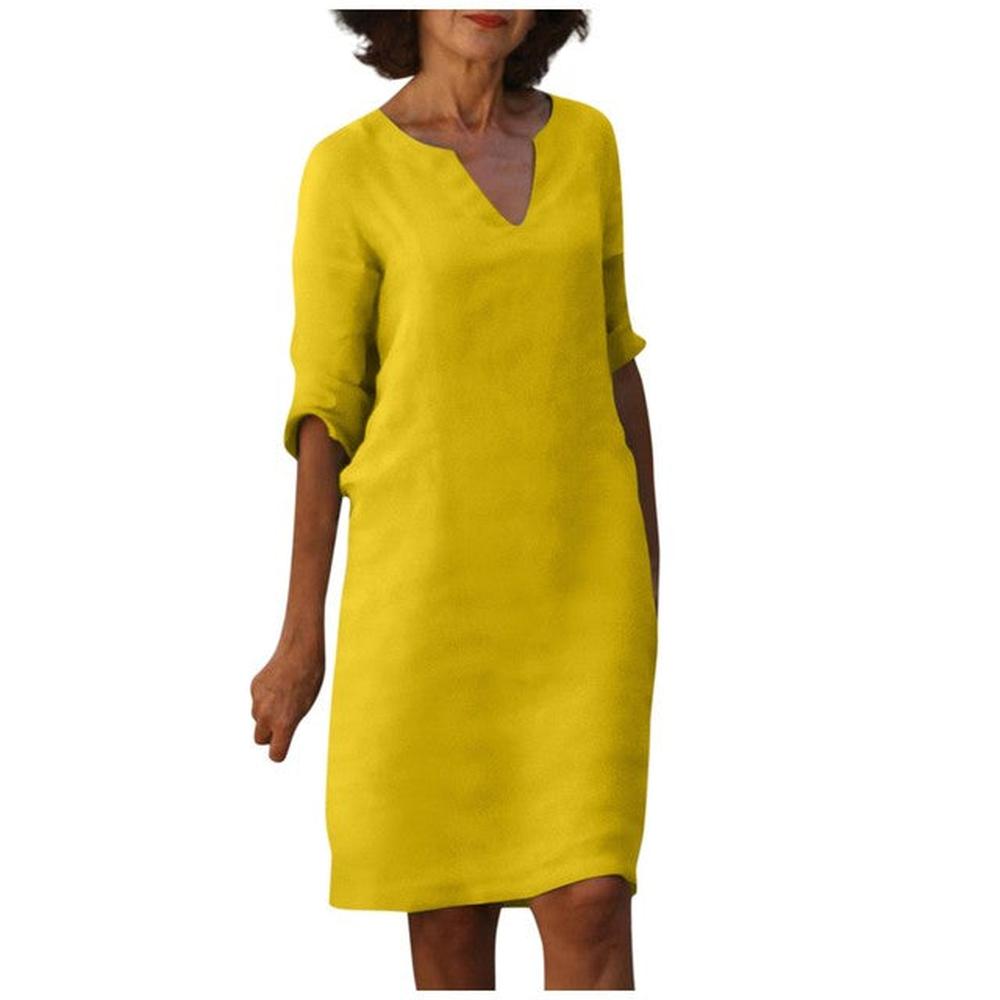 Variant image for Robe d'Été Longue Femme en Coton et Polyester – Chic et Confortable pour Toutes les Occasions-61