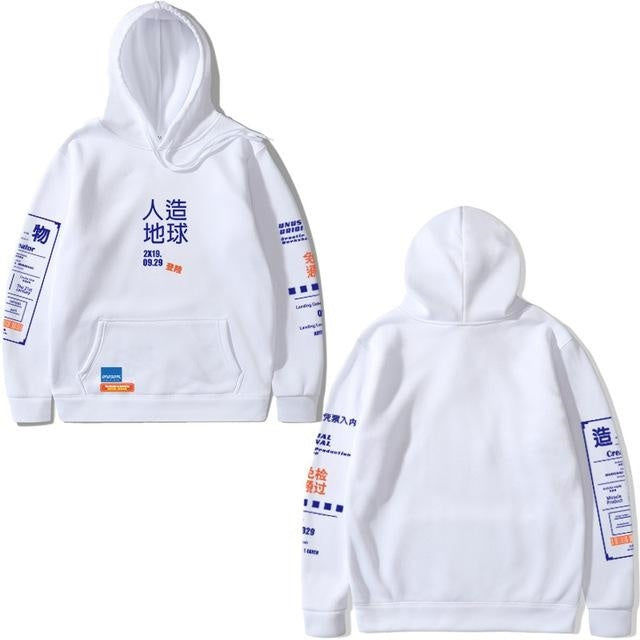 Sweat à Capuche Court pour Hommes en Tissu Respirant avec Poche Kangourou 1