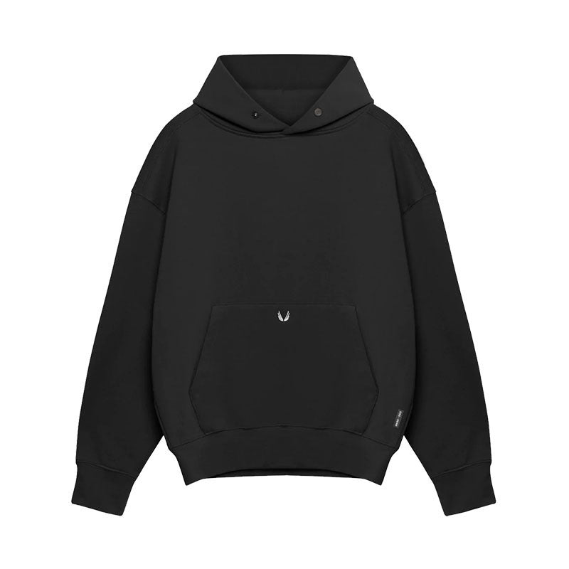 Sweat à Capuche Surdimensionné en Coton pour Hommes - Style Décontracté et Moderne 0