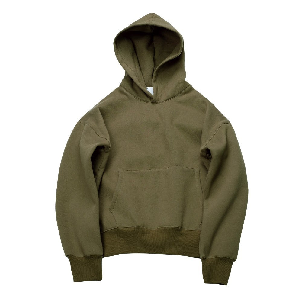 Sweat à Capuche Unisexe Décontracté Oversize en Coton - Style Boxy et Poche Kangourou 0