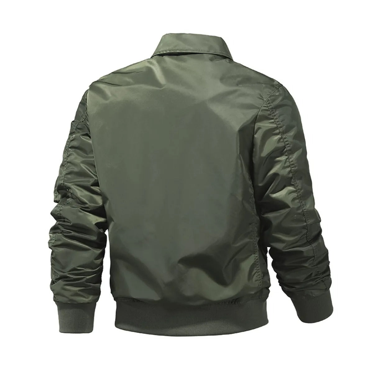 Veste Aviateur Vintage avec Poches Utilitaires – Élégante et Polyvalente