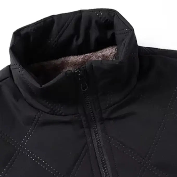 Veste Coupe-Vent pour Hommes avec Doublure en Polaire – Idéale pour Randonnée et Activités Extérieures