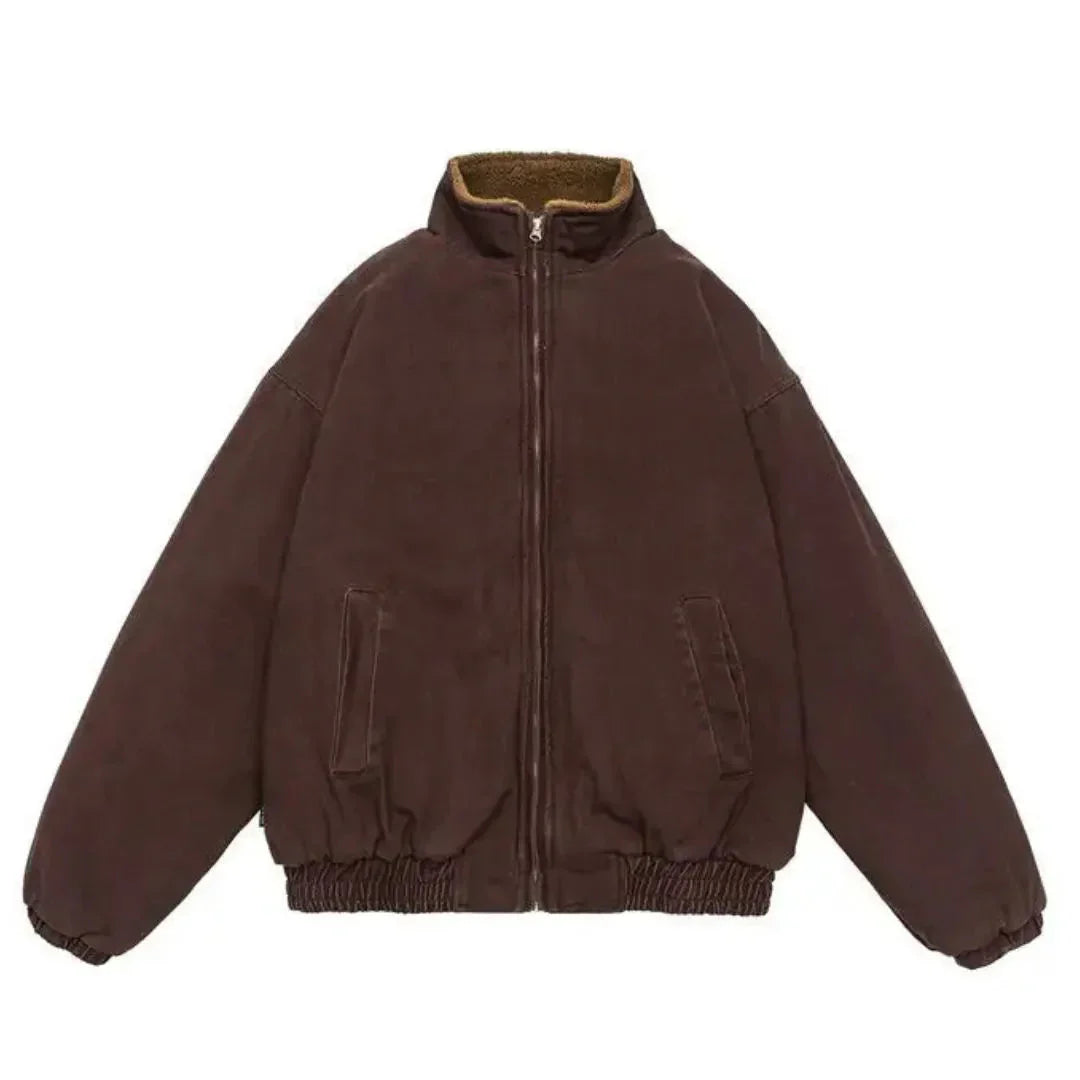 Veste Matelassée Isolante en Coton – Square Cut for Cold Weather