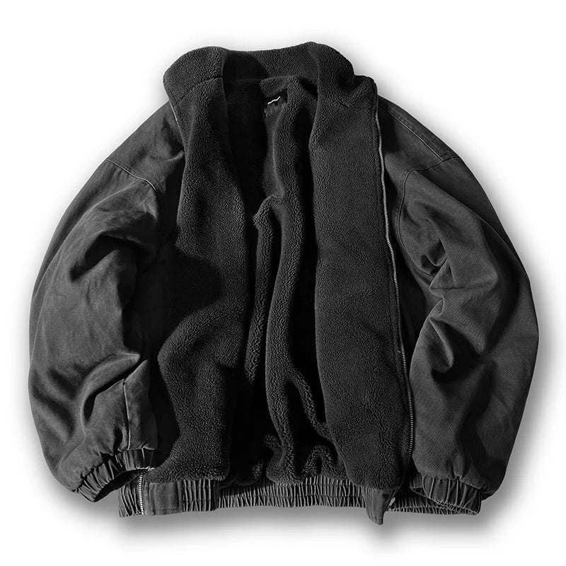Veste Matelassée Isolante en Coton – Coupe Carrée pour Temps Froid