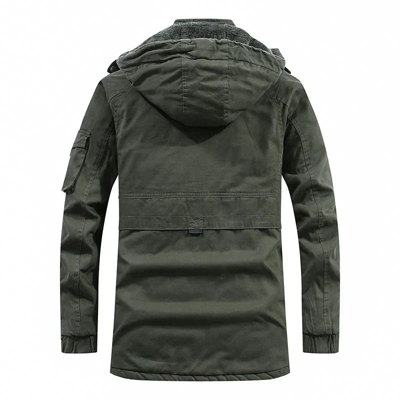 Veste Polaire Isolante pour Homme avec Capuche et Doublure Douce - Idéale pour le Froid