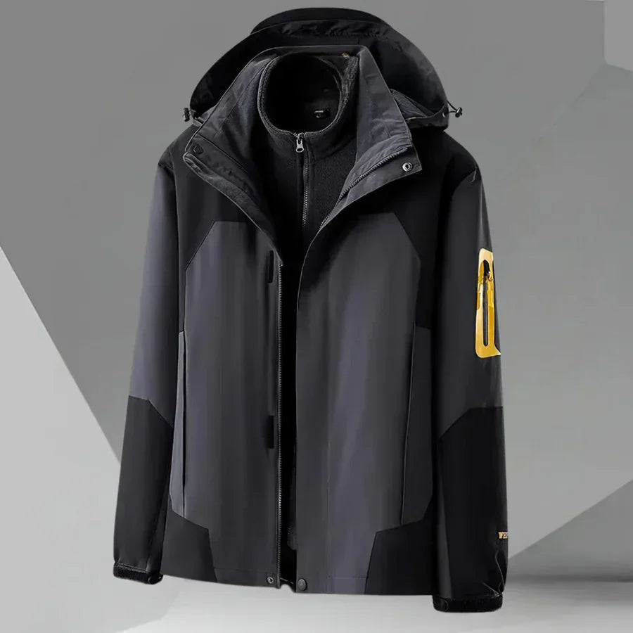 Veste à Capuche Imperméable Légère pour Hommes - Protection Contre la Pluie et le Vent