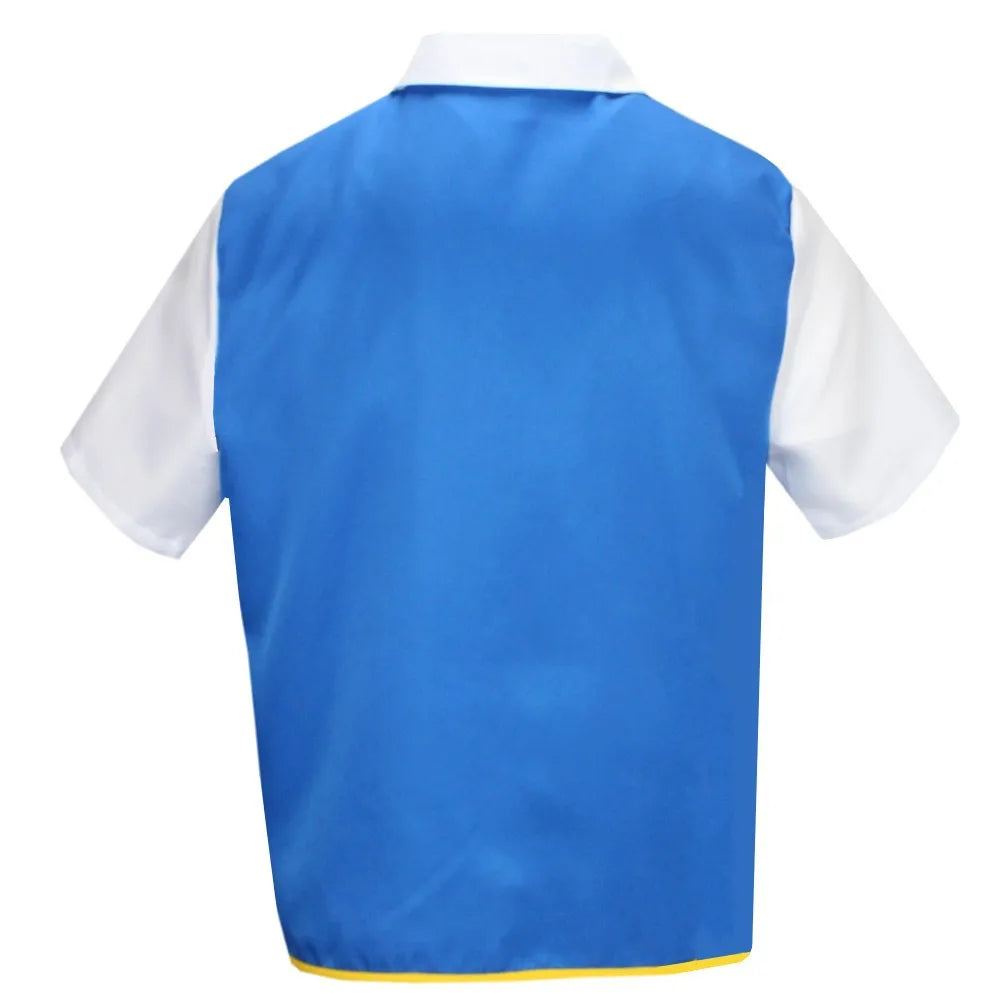 Veste de Cosplay Ash Ketchum pour Enfants – Gilet d'Halloween 2025 en Polyester