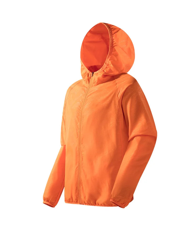 Veste de Randonnée Imperméable Homme avec Capuche, Séchage Rapide, Respirante et Compacte - Polyester
