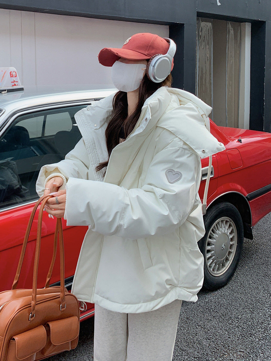 Wara Down Jacket | Short Boxy Cut, Polyester