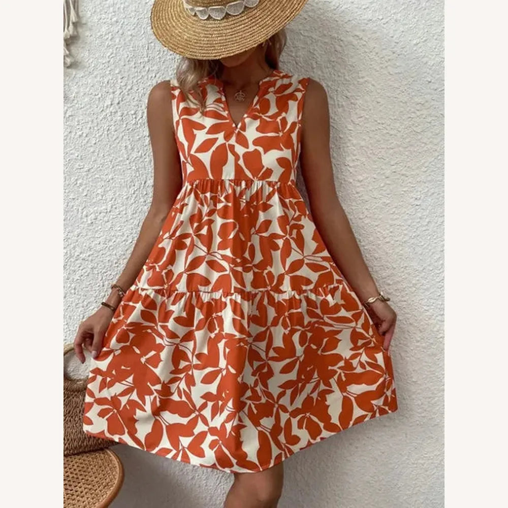 Robe Longue Femme à Col en V Imprimé Floral – Élégante et Confortable pour Soirée et Occasions Décontractées