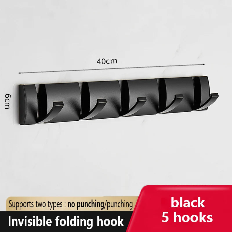 Yumi Towel Rack | Nail-Free, Space-Saving Design